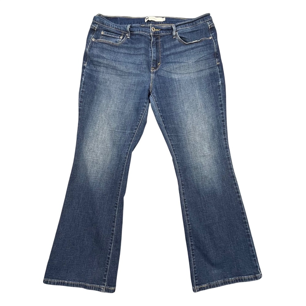 Levi's Blue 515 Bootcut Denim Jeans Women Size 14s